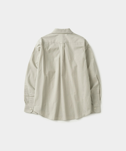 HAVE HAD(ハブヘッド)の「エブリデイ クラシック チェックシャツ(ベージュ)(シャツ/ブラウス・メンズ・その他・SMALL/MEDIUM/LARGE/X-LARGE)」の2枚目の写真