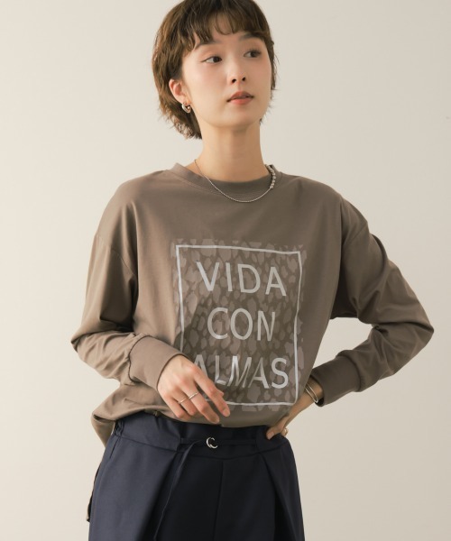 Bou Jeloud（ブージュルード）の「レオパードパネルロゴプルオーバー（Tシャツ/カットソー・レディース・ブラック/モカ・FREE）」の19枚目の写真