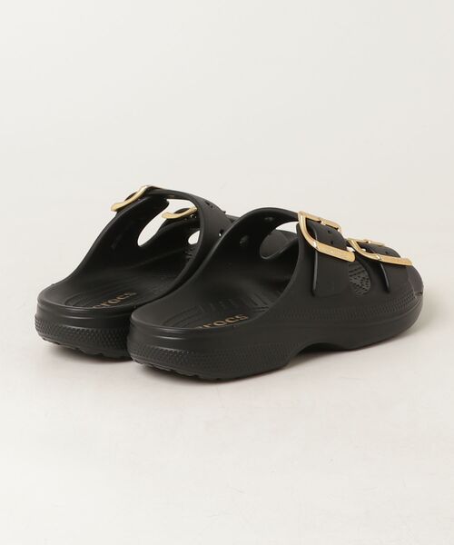 crocs（クロックス）の「crocs/クロックス WMN METALIC BUCKLE SANDAL（サンダル・レディース・ブラック/ブラウン・22cm/23cm/24cm/25cm）」の3枚目の写真