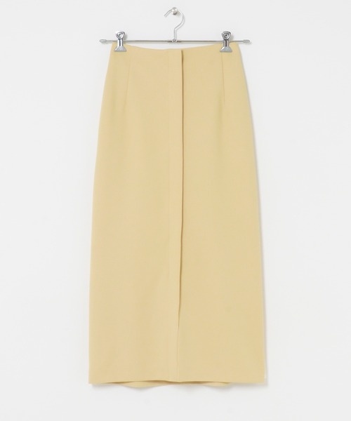 URBAN RESEARCH ROSSO WOMEN（アーバンリサーチ　ロッソ）の「フロントジップストレッチタイトスカート（スカート・レディース・オフホワイト/ブラック/イエロー・TALL/36/38）」の13枚目の写真