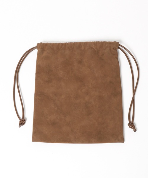 LOWRYS FARM(ローリーズファーム)の「Drawstring Pouch 1056920(ショルダーバッグ・レディース・ベージュ/ホワイト/ブラウン・FREE)」の4枚目の写真