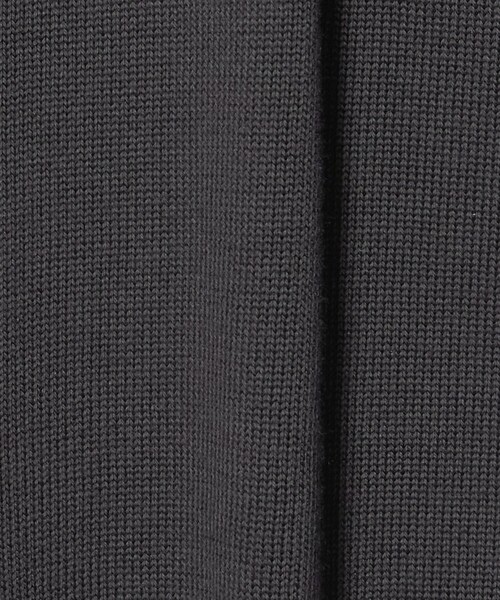 green label relaxing（グリーンレーベルリラクシング）の「FINE BASIC アメリカンシーアイランドコットン 長袖 ニットポロシャツ（ポロシャツ・メンズ・ベージュ/ダークグレー・XL/M/L）」の16枚目の写真
