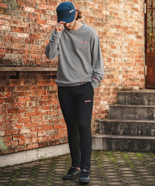 felkod(フィルコッド)の「msw1956- Back Fleece Sweatshirt バックフリーストレーナー(F26F150)(スウェット・メンズ・トップグレー/ブラック・L/M/S)」の6枚目の写真