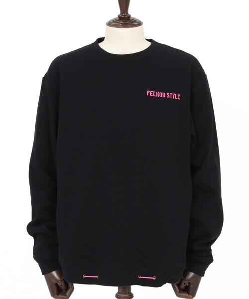 felkod(フィルコッド)の「msw1956- Back Fleece Sweatshirt バックフリーストレーナー(F26F150)(スウェット・メンズ・トップグレー/ブラック・L/M/S)」の13枚目の写真