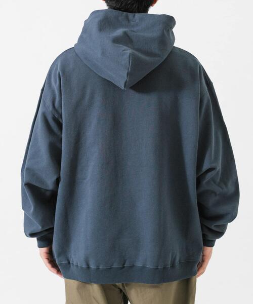 Wide Dad(ワイドダッド)の「Wide Dad GRAPHIC HOODIE WITH HATCH(パーカー・メンズ・グリーン/グレー・1/2)」の7枚目の写真
