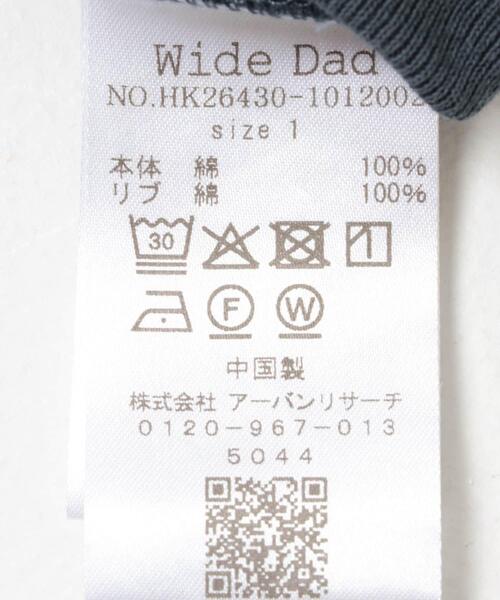 Wide Dad(ワイドダッド)の「Wide Dad GRAPHIC HOODIE WITH HATCH(パーカー・メンズ・グリーン/グレー・1/2)」の11枚目の写真