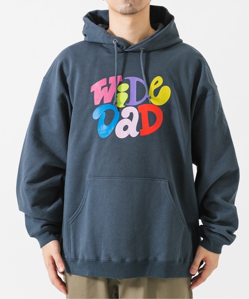 Wide Dad(ワイドダッド)の「Wide Dad GRAPHIC HOODIE WITH HATCH(パーカー・メンズ・グリーン/グレー・1/2)」の20枚目の写真