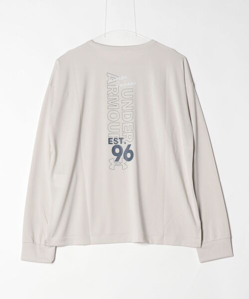 UNDER ARMOUR(アンダーアーマー)の「アンダーアーマー UNDER ARMOUR UAテック グラフィック ロングスリーブ Tシャツ(Tシャツ/カットソー・レディース・ダークブルー/オフホワイト・S/L)」の13枚目の写真