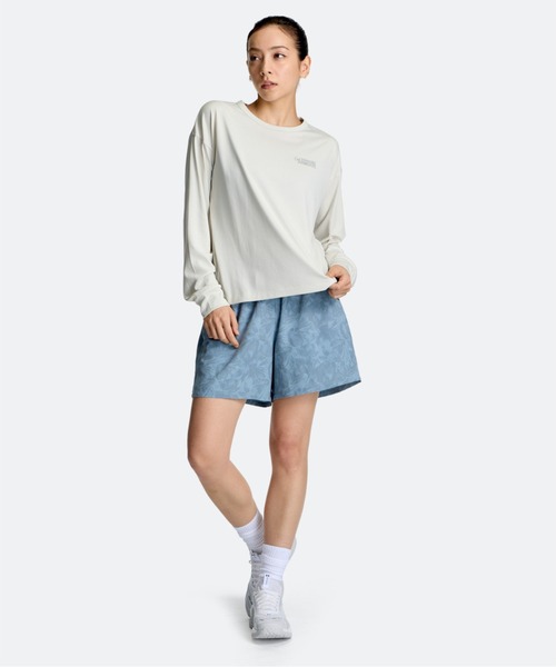 UNDER ARMOUR(アンダーアーマー)の「アンダーアーマー UNDER ARMOUR UAテック グラフィック ロングスリーブ Tシャツ(Tシャツ/カットソー・レディース・ダークブルー/オフホワイト・S/L)」の9枚目の写真