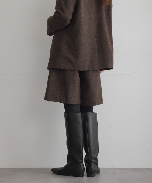 URBAN RESEARCH Sonny Label（アーバンリサーチサニーレーベル）の「『WEB限定』ツイードミニキュロットスカート（その他パンツ・レディース・ブラウン/ダークブラウン・36/38）」の7枚目の写真