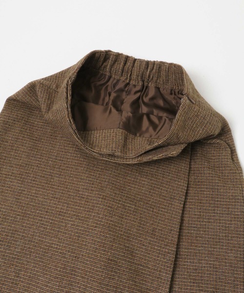 URBAN RESEARCH Sonny Label（アーバンリサーチサニーレーベル）の「『WEB限定』ツイードミニキュロットスカート（その他パンツ・レディース・ブラウン/ダークブラウン・36/38）」の19枚目の写真