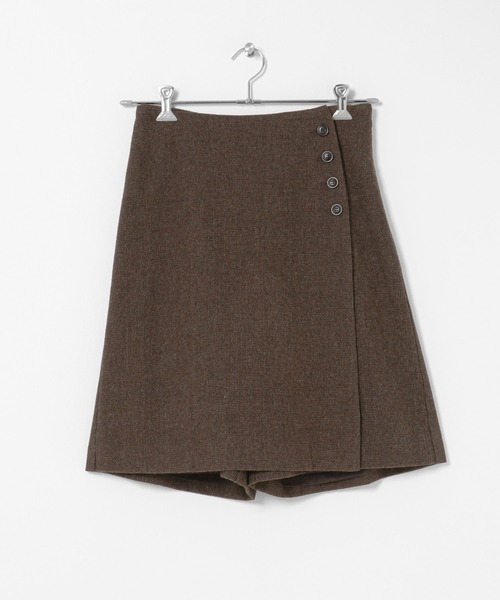 URBAN RESEARCH Sonny Label（アーバンリサーチサニーレーベル）の「『WEB限定』ツイードミニキュロットスカート（その他パンツ・レディース・ブラウン/ダークブラウン・36/38）」の20枚目の写真