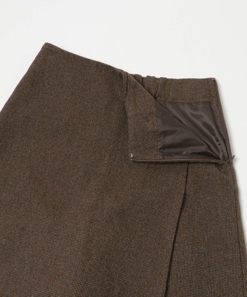 URBAN RESEARCH Sonny Label（アーバンリサーチサニーレーベル）の「『WEB限定』ツイードミニキュロットスカート（その他パンツ・レディース・ブラウン/ダークブラウン・36/38）」の21枚目の写真