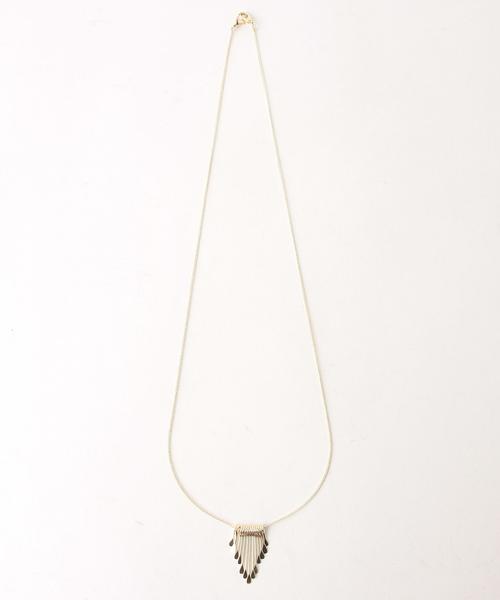 Another Edition（アナザーエディション）の「2Wayフリンジロングネックレス/AEBC 2Way FRNG Long NL（ネックレス・レディース・ゴールド/シルバー・FREE）」の6枚目の写真