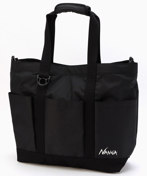 NANGA(ナンガ)の「NANGA/ナンガ ECOPAK UR TOTE BAG(バックパック/リュック・メンズ・オリーブ/ブラック・ONE SIZE)」の1枚目の写真