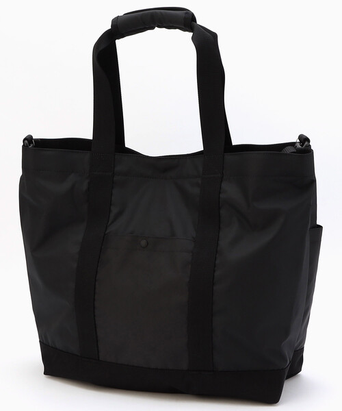 NANGA(ナンガ)の「NANGA/ナンガ ECOPAK UR TOTE BAG(バックパック/リュック・メンズ・オリーブ/ブラック・ONE SIZE)」の4枚目の写真