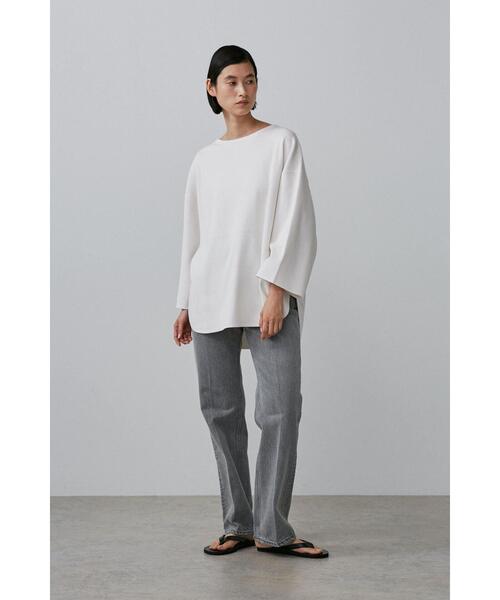 YLEVE(イレーヴ)の「YLEVE / 13.5oz DENIM PRESSED 5P FADE(デニムパンツ・レディース・ブラック/ブルー・1/0/2)」の1枚目の写真