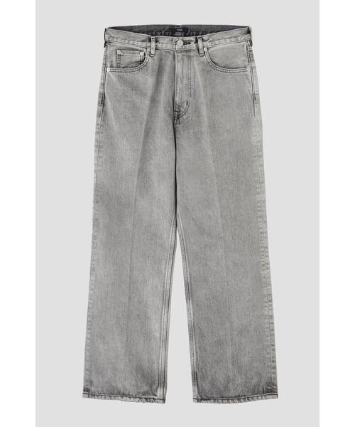 YLEVE(イレーヴ)の「YLEVE / 13.5oz DENIM PRESSED 5P FADE(デニムパンツ・レディース・ブラック/ブルー・1/0/2)」の4枚目の写真