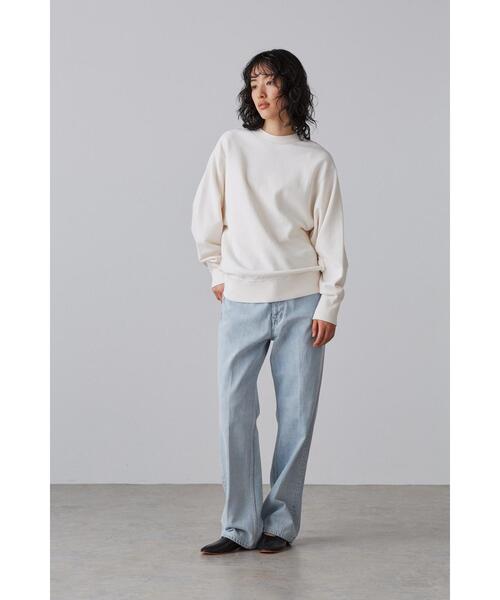 YLEVE(イレーヴ)の「YLEVE / 13.5oz DENIM PRESSED 5P FADE(デニムパンツ・レディース・ブラック/ブルー・1/0/2)」の6枚目の写真