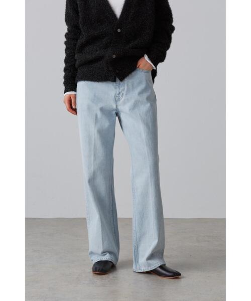 YLEVE(イレーヴ)の「YLEVE / 13.5oz DENIM PRESSED 5P FADE(デニムパンツ・レディース・ブラック/ブルー・1/0/2)」の8枚目の写真