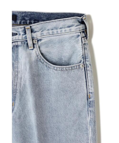 YLEVE(イレーヴ)の「YLEVE / 13.5oz DENIM PRESSED 5P FADE(デニムパンツ・レディース・ブラック/ブルー・1/0/2)」の14枚目の写真