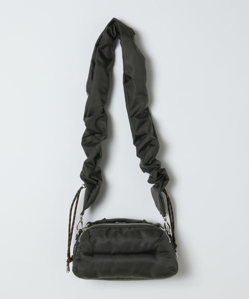 JEANASIS（ジーナシス）の「マルチWAYナイロンギャザーBAG/1084723（ショルダーバッグ・レディース・グレー/ブラウン/ブラック・FREE）」の21枚目の写真
