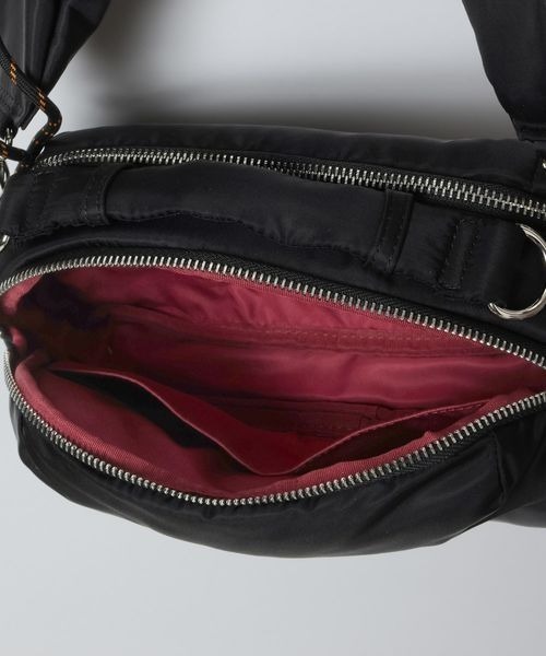 JEANASIS（ジーナシス）の「マルチWAYナイロンギャザーBAG/1084723（ショルダーバッグ・レディース・グレー/ブラウン/ブラック・FREE）」の10枚目の写真