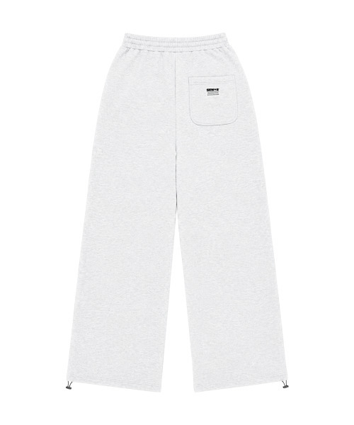SEW-B（ソービー）の「ARC2000 カーブド ロングパンツ [ホワイトメランジ]（スウェットパンツ・レディース・その他・FREE）」の2枚目の写真