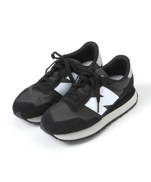 NEW BALANCE（ニューバランス）の「【new balance(ニューバランス)】W237(WOMENS)（スニーカー・レディース・ピンク系その他/ブラック・MEDIUM/LARGE）」の2枚目の写真