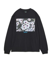 NON TOKYO/ノントーキョー/PRINT L/S T-SHIRT(MOSAIC FLOWER)プリント長袖Tシャツ（モザイク花）