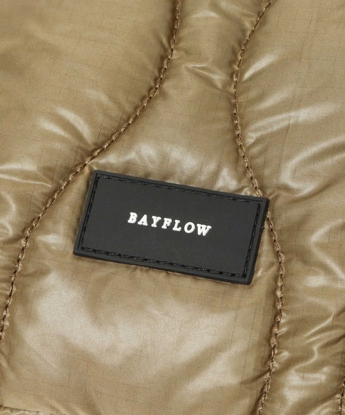 BAYFLOW（ベイフロー）の「ロゴテープキルト巾着（ショルダーバッグ・レディース・ブラック/カーキ・FREE）」の18枚目の写真