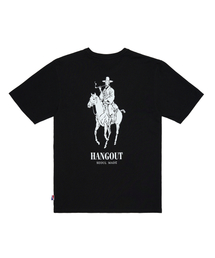 HANG OUT（ ）の「X OKEH コロ Tシャツ (ブラック)（Tシャツ/カットソー）」