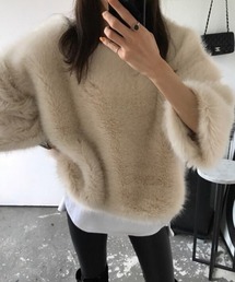 FAVORITO（ファヴォリート）の「シャギーリラックストップス（その他トップス）」
