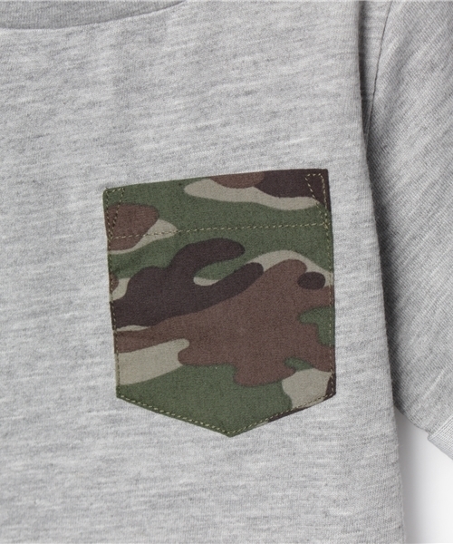 GLOBAL WORK（グローバルワーク）の「キッズ【吸水速乾】ハリポケＴ半袖/711388（Tシャツ/カットソー・キッズ・ネイビー/ホワイト系その他/ホワイト/グレー/その他/グレー系その他・SMALL/LARGE/MEDIUM/X-LARGE）」の9枚目の写真