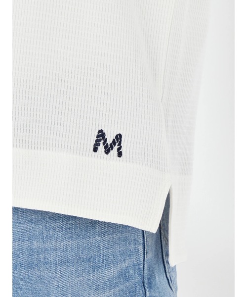 McGREGOR(マックレガー)の「ラインコードポロシャツ(ポロシャツ・レディース・レッド/アイボリー/ホワイト/ネイビー・L/M)」の11枚目の写真