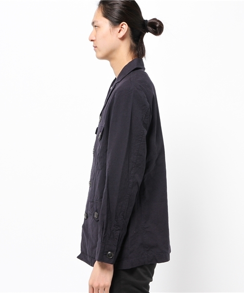 URBAN RESEARCH(アーバンリサーチ)の「URBAN RESEARCH 綿麻サファリJKT(その他アウター・メンズ・カーキ/ベージュ/ネイビー・LARGE/MEDIUM)」の10枚目の写真