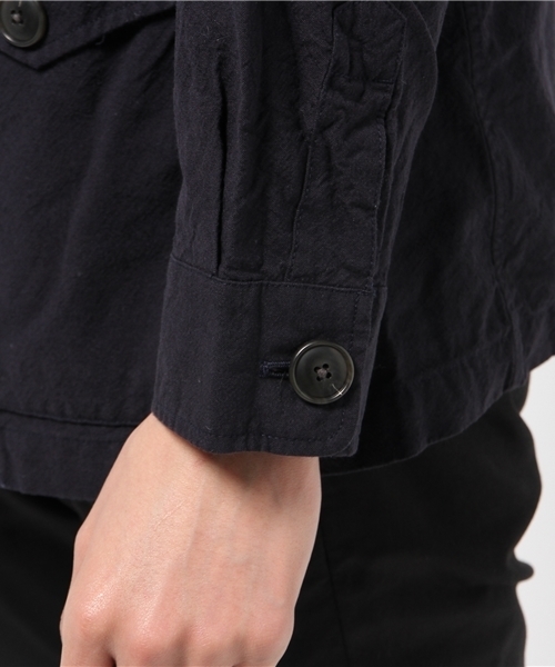 URBAN RESEARCH(アーバンリサーチ)の「URBAN RESEARCH 綿麻サファリJKT(その他アウター・メンズ・カーキ/ベージュ/ネイビー・LARGE/MEDIUM)」の14枚目の写真