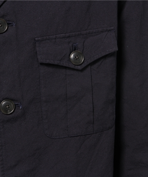 URBAN RESEARCH(アーバンリサーチ)の「URBAN RESEARCH 綿麻サファリJKT(その他アウター・メンズ・カーキ/ベージュ/ネイビー・LARGE/MEDIUM)」の4枚目の写真
