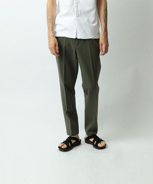 Steven Alan（スティーブンアラン）の「＜Steven Alan＞ CU/N STRC JRSY WIDE TAPERED/ﾊﾟﾝﾂ◆（スラックス・メンズ・オリーブ/モカ/ブラック・LARGE/SMALL/MEDIUM/X-LARGE）」の3枚目の写真