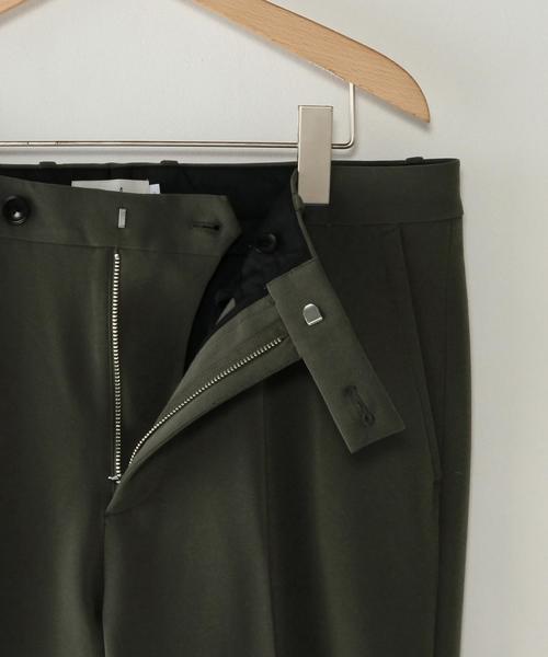 Steven Alan（スティーブンアラン）の「＜Steven Alan＞ CU/N STRC JRSY WIDE TAPERED/ﾊﾟﾝﾂ◆（スラックス・メンズ・オリーブ/モカ/ブラック・LARGE/SMALL/MEDIUM/X-LARGE）」の5枚目の写真