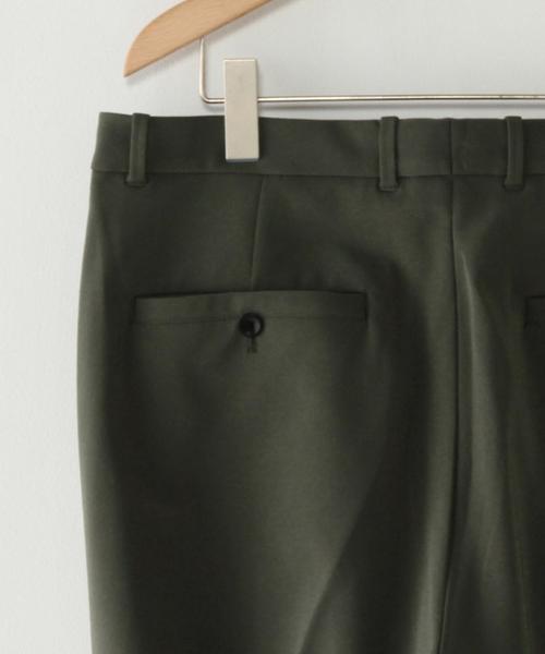 Steven Alan（スティーブンアラン）の「＜Steven Alan＞ CU/N STRC JRSY WIDE TAPERED/ﾊﾟﾝﾂ◆（スラックス・メンズ・オリーブ/モカ/ブラック・LARGE/SMALL/MEDIUM/X-LARGE）」の7枚目の写真