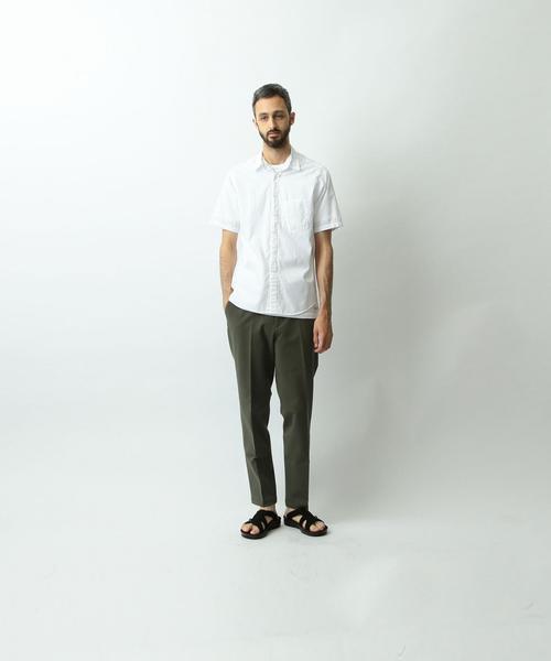 Steven Alan（スティーブンアラン）の「＜Steven Alan＞ CU/N STRC JRSY WIDE TAPERED/ﾊﾟﾝﾂ◆（スラックス・メンズ・オリーブ/モカ/ブラック・LARGE/SMALL/MEDIUM/X-LARGE）」の18枚目の写真