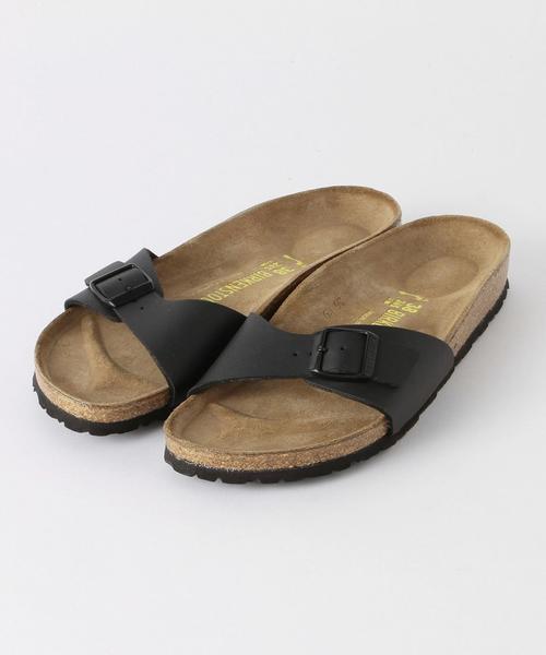 BIRKENSTOCK（ビルケンシュトック）の「BIRKENSTOCKビルケンシュトック/ MADRID（サンダル・レディース・ホワイト/ブラック・38/36/37）」の2枚目の写真