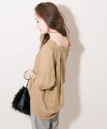 URBAN RESEARCH | UR エアリーブロードVネックシャツ(シャツ/ブラウス)