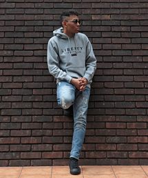 【LIBERTY CITY/リバティーシティ】[LIBERTY CITY TOKYO] スウェット フーデッド プルオーバー