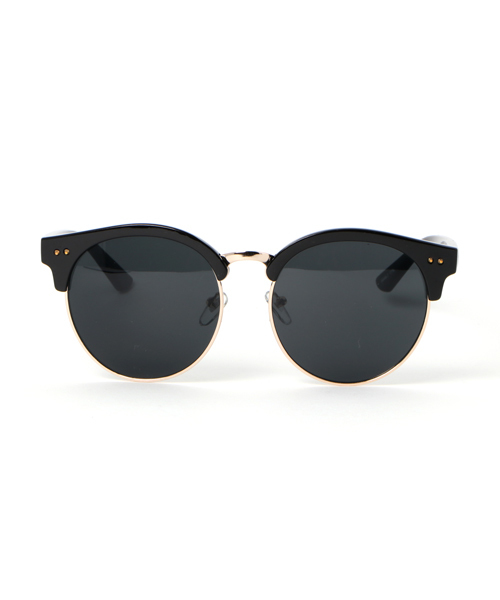 WEGO（ウィゴー）の「WEGO/ボストンブロータイプサングラス（サングラス・メンズ・ブラウン系その他/ブラック/ピンク/ホワイト/ターコイズブルー/ライトピンク・FREE）」の7枚目の写真