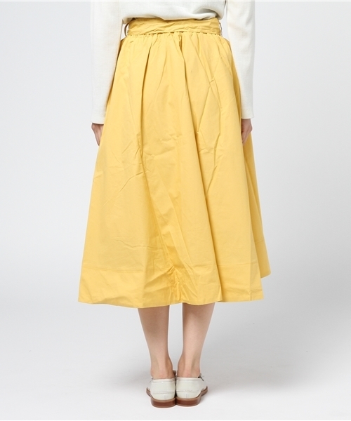 MERLOT（メルロー）の「リボンベルト付テールカットスカート 4967（スカート・レディース・ブラック/イエロー/ブルー/チェリーピンク/ベージュ・FREE）」の8枚目の写真