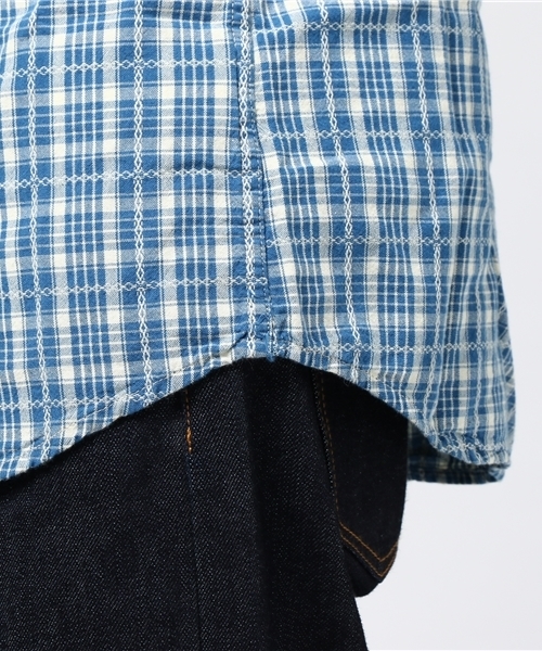 Denim & Supply Ralph Lauren（デニムアンドサプライラルフローレン）の「スリム ジャカード ウエスタン シャツ（シャツ/ブラウス・メンズ・ブルー系9・MEDIUM/X-SMALL/LARGE/SMALL）」の12枚目の写真