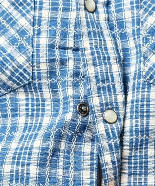 Denim & Supply Ralph Lauren（デニムアンドサプライラルフローレン）の「スリム ジャカード ウエスタン シャツ（シャツ/ブラウス・メンズ・ブルー系9・MEDIUM/X-SMALL/LARGE/SMALL）」の7枚目の写真