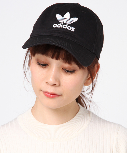 Adidas Originals アディダスオリジナルス の Adidas アディダス トレフォイルロゴキャップ キャップ Wear
